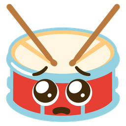 Pleading face and Drum