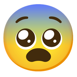 Pleading face and Fearful face