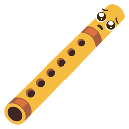 Pleading face and Flute