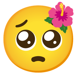 Pleading face and Hibiscus