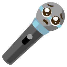 Pleading face and Microphone