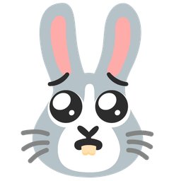 Pleading face and Rabbit face