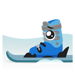 Pleading face and Skis