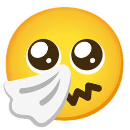 Pleading face and Sneezing face