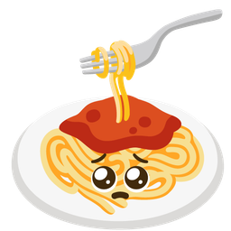 Pleading face and Spaghetti