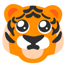 Pleading face and Tiger face