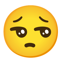 Pleading face and Unamused face