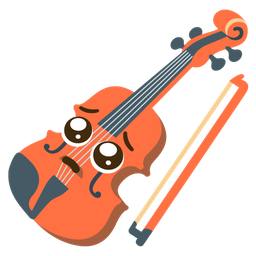 pleading face and violin