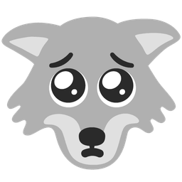 Pleading face and Wolf