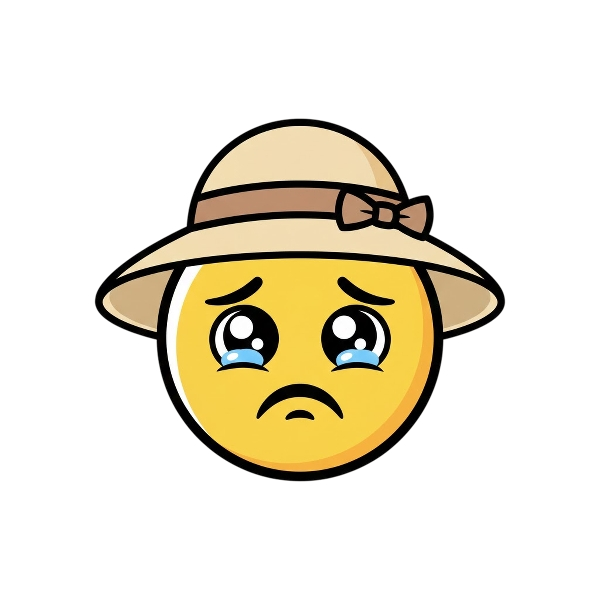 Pleading face and Woman’s hat