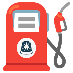 police car light and fuel pump