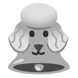 Poodle and Bell