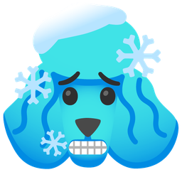 Poodle and Cold face