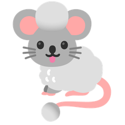 Poodle and Mouse face