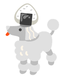 Poodle and Rice ball