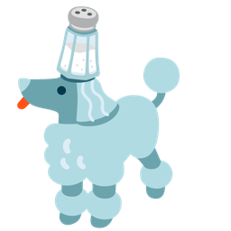 Poodle and Salt