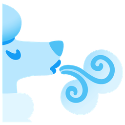 Poodle and Wind face