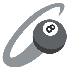 pool 8 ball and boomerang