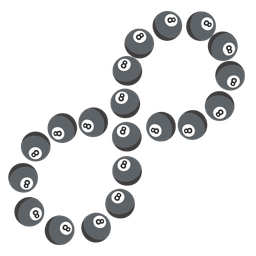 pool 8 ball and infinity