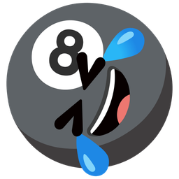 Pool 8 ball and Rolling on the floor laughing