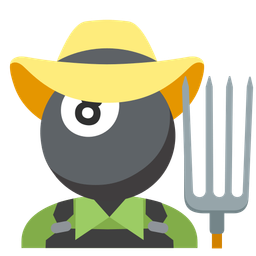 pool 8 ball and tractor