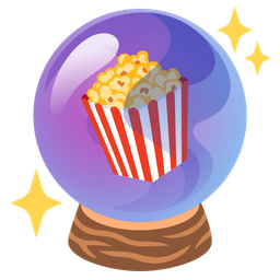 Popcorn and Crystal ball