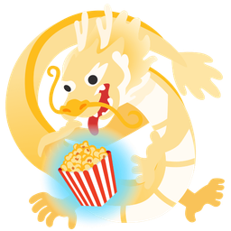 Popcorn and Dragon