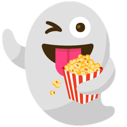 Popcorn and Ghost
