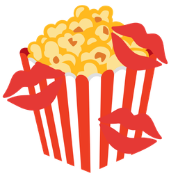 Popcorn and Kiss mark