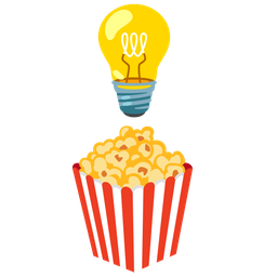 Popcorn and Light bulb