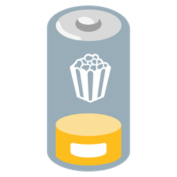 Popcorn and Low battery
