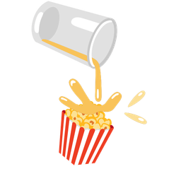 Popcorn and Pouring liquid
