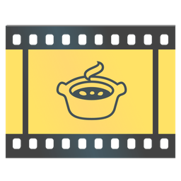 pot of food and film frames