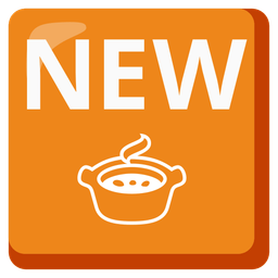 pot of food and NEW button
