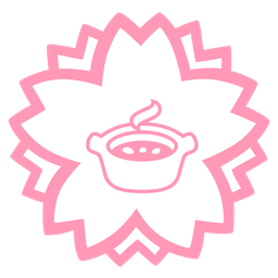 pot of food and white flower