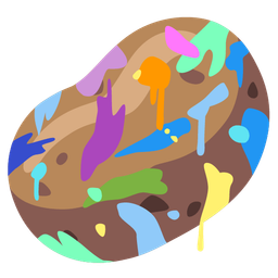 potato and artist palette