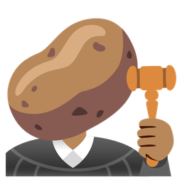 potato and balance scale