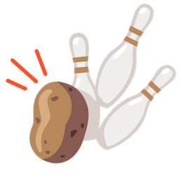 potato and bowling