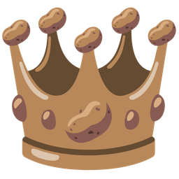 potato and crown