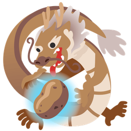 potato and dragon