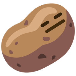 potato and expressionless face