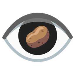 potato and eye