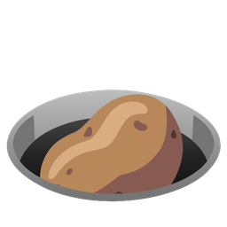 potato and hole