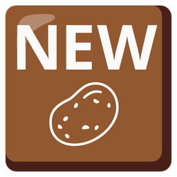 potato and NEW button