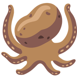 potato and octopus