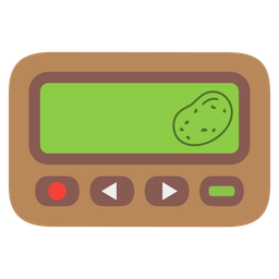 potato and pager