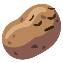 potato and pensive face