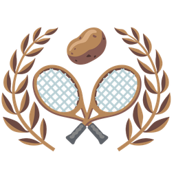potato and tennis