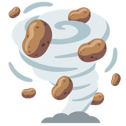 potato and tornado