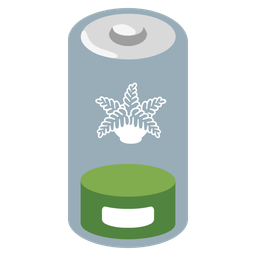 potted plant and low battery